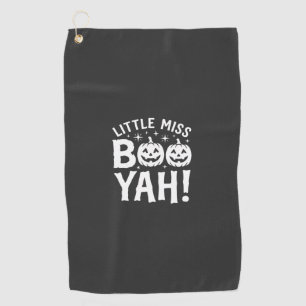 Serviette De Golf Petit modèle de citrouille de Halloween Little Mis