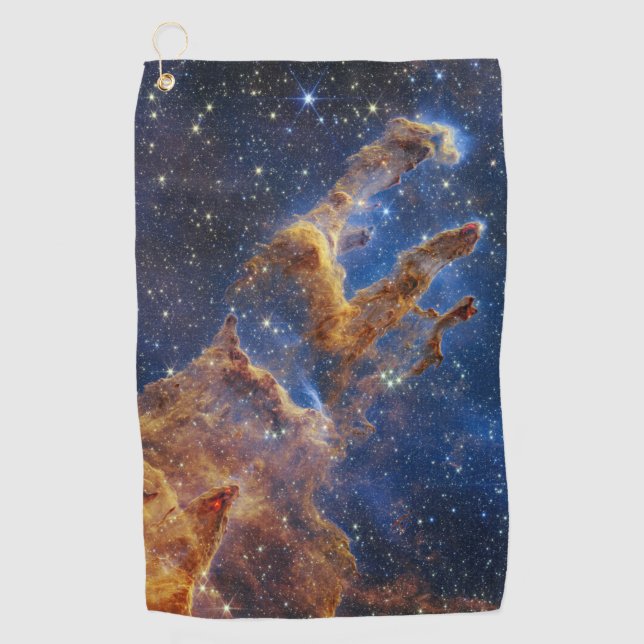 Serviette De Golf piliers création Webb Space Telescope science nasa (Devant)