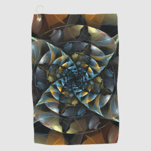 Serviette De Golf Pinwheel Art Abstrait