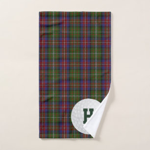 Serviette De Golf Plaid Hargis Clan Tartan
