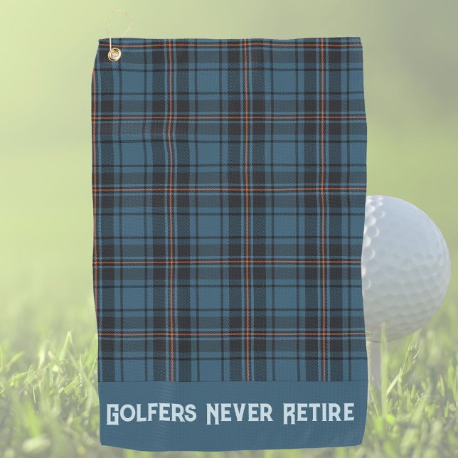 Serviette De Golf Plaids sur mesure Cadeaux de retraite sportive pou (Créateur téléchargé)