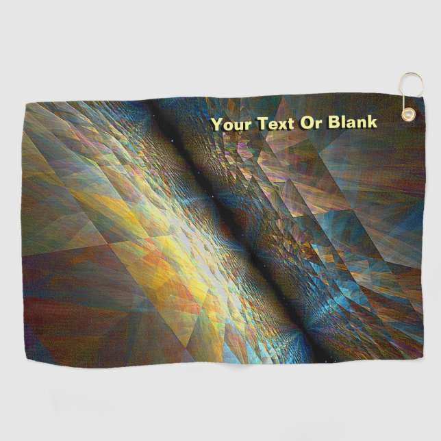 Serviette De Golf Plans parallèles (Horizontal)