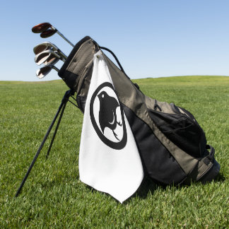Serviette De Golf Pluvier en cercle