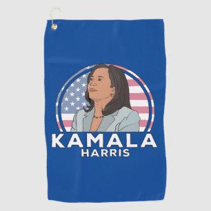 Serviette De Golf Politique Kamala Harris