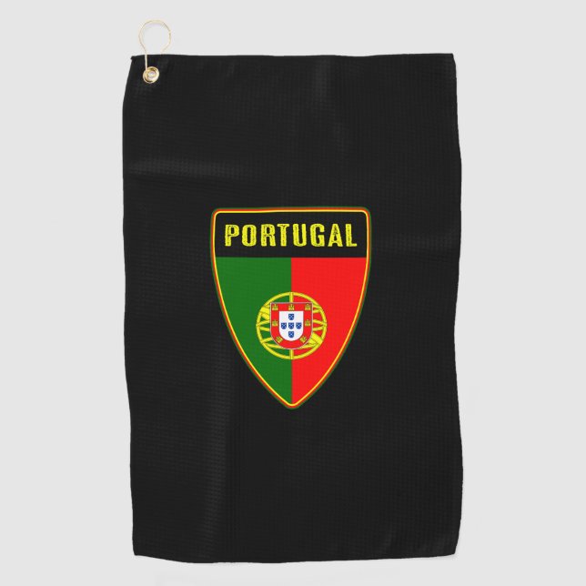 Serviette De Golf Portugal (Devant)