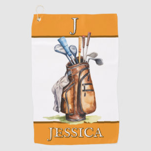 Serviette de golf pour dames Customisée