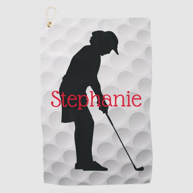 Serviette de golf pour femme (Devant)
