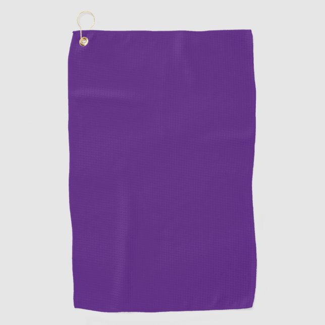 Serviette De Golf Pourpre, Rhum, Rose tendance, (Devant)