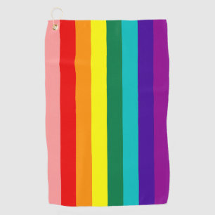 Serviette De Golf Premier drapeau de la Rainbow Pride