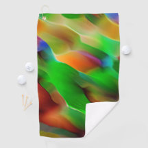 Profondeur et reliefs colorés, le vert prédomine