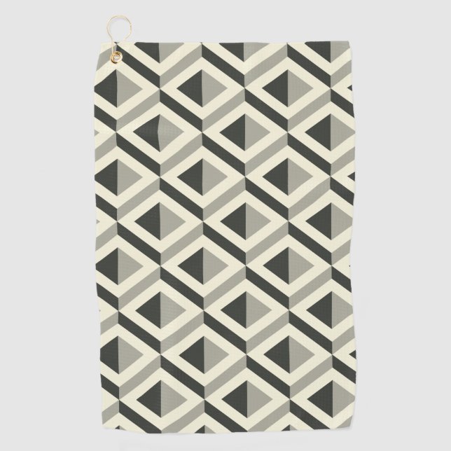 Serviette De Golf Pyramid Cube Golf Towne (Devant)