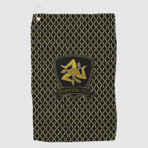 Serviette De Golf Quatrefoil de Trinité-et-Tobago