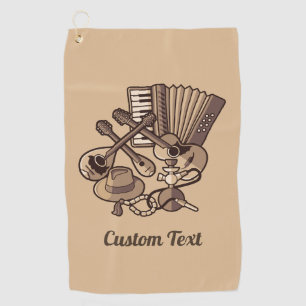 Serviette de golf Rebetiko Icons