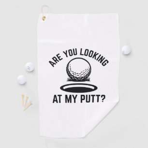 Serviette De Golf Regarde-Tu Mon Putt