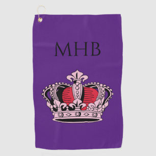 Serviette De Golf Reine de golf personnalisée