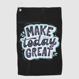 Serviette De Golf Rendre aujourd'hui agréable