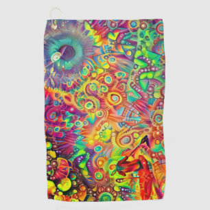 Serviette De Golf Rêve coloré