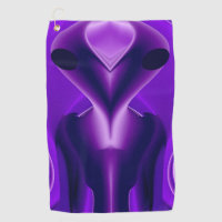 Rêves arc-en-ciel violet 3D, Alien