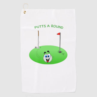 Serviette De Golf Ronde