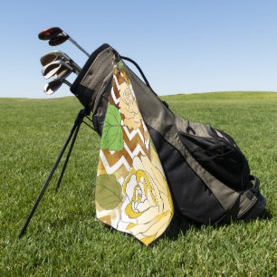 Serviette De Golf Rose 10