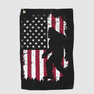 Serviette De Golf Sac de golf Bigfoot – Sasquatch