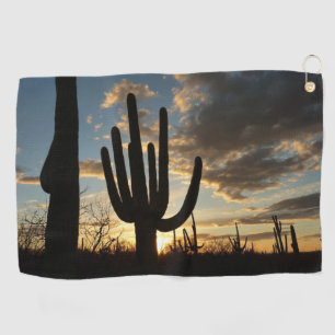 Serviette De Golf Saguaro Sunset II Arizona