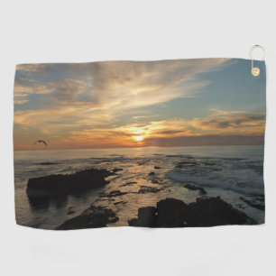 Serviette De Golf San Diego Sunset