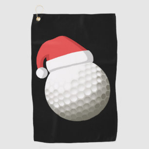Serviette De Golf Santa Hat Christmas Golf