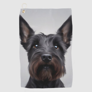 Serviette De Golf Scottish Terrier