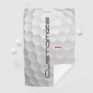 Serviette De Golf Série Signature 1 Cadeaux de balles de golf person