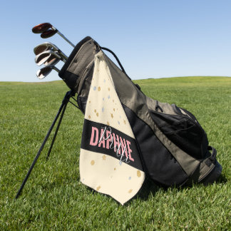 Serviette De Golf Signature Golf, mode "Daphne Pritti" chic LT