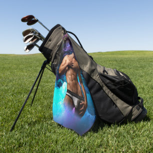 Serviette De Golf SlipperyJoe's sous-vêtements masculins musclés ren