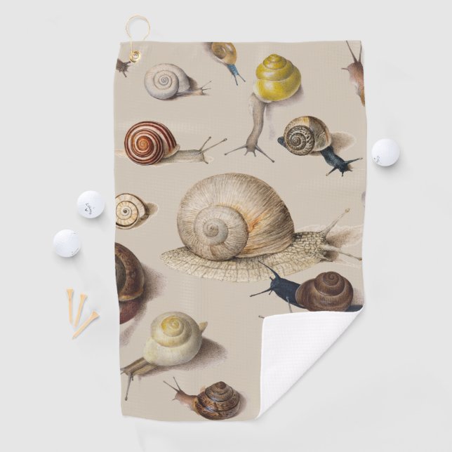 Serviette De Golf Snail Slug Garden Pet Gastropod (En situation)