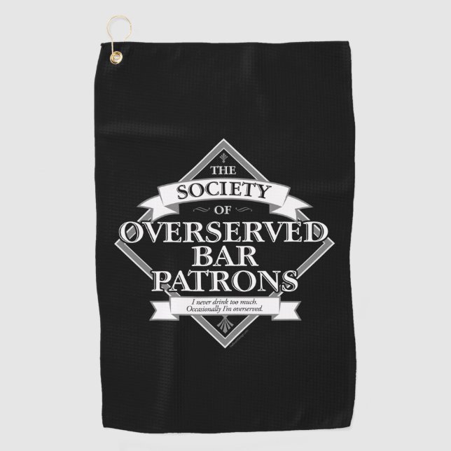 Serviette De Golf Société des commanditaires du Barreau (Devant)