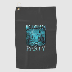 Serviette De Golf Soirée Halloween Maison Hantée Citrouilles Crâne S