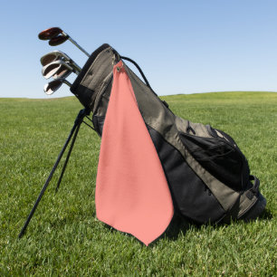 Serviette De Golf Solid color salmon