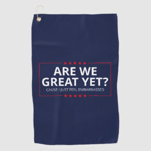 Serviette De Golf Sommes-Nous Encore Grands ? Je Me Sens Embarrassé