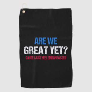 Serviette De Golf Sommes-Nous Encore Grands ? Je Me Sens Juste Embar