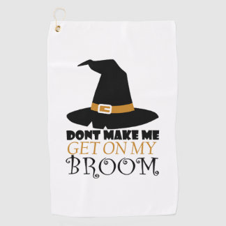 Serviette De Golf Sorcière à Halloween