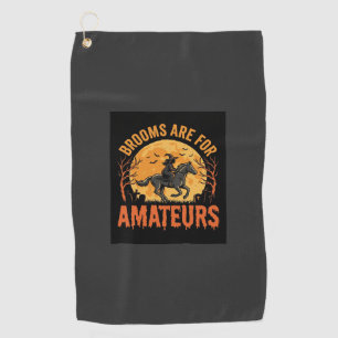Serviette De Golf Sorcière de Halloween Balais de Cheval pour Amateu