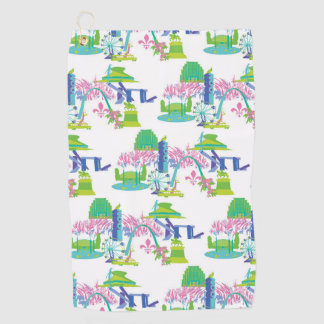 Serviette De Golf St. Louis City Landmark Golf Towel
