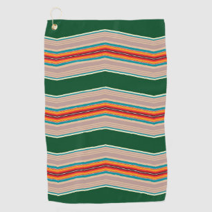 Serviette De Golf Stripes Motif-3 Golf Towne