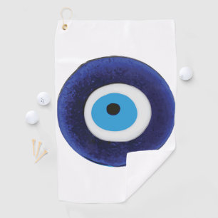 Serviette De Golf Symbole mauvais de protection oculaire de Nazar