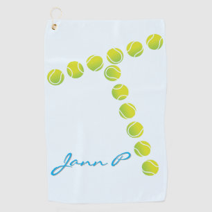 Serviette De Golf "T pour Tennis" Tennis Sweat Towne