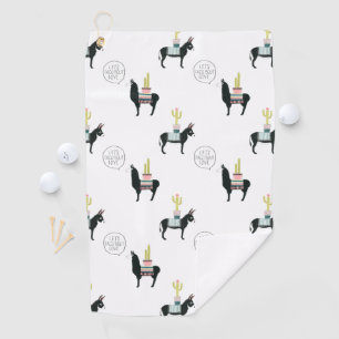 Serviette De Golf Taco à propos d'amour