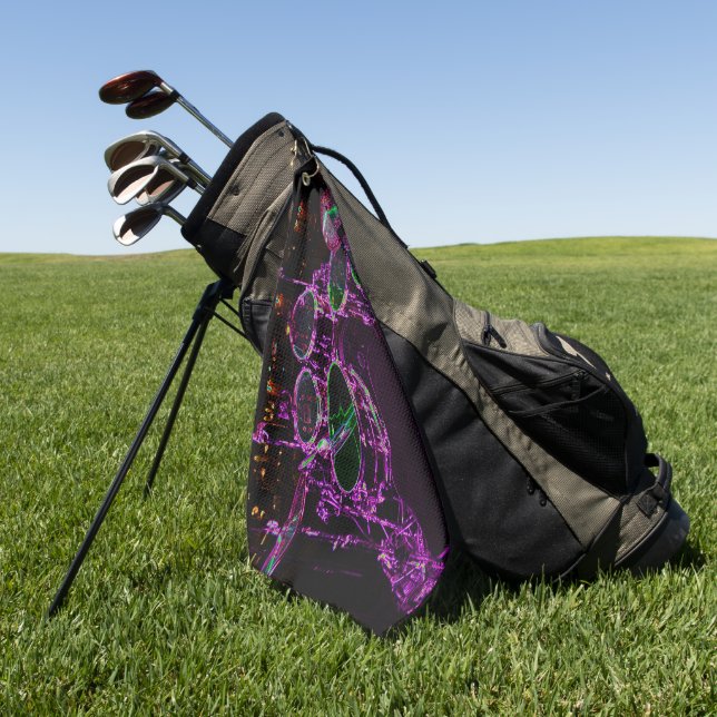 Serviette De Golf Tambour gtcna (Vert)