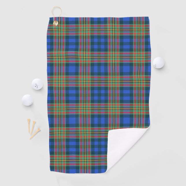 Serviette De Golf Tartan d'écossais de MacLellan de clan (En situation)