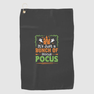 Serviette De Golf Tas de tours de magie Halloween