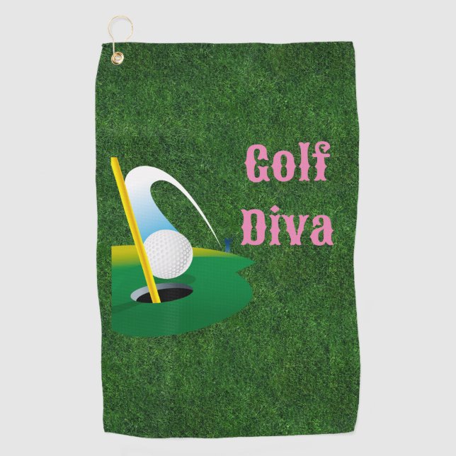 Serviette De Golf Tee Time Just got Better with Custom Best (Devant)