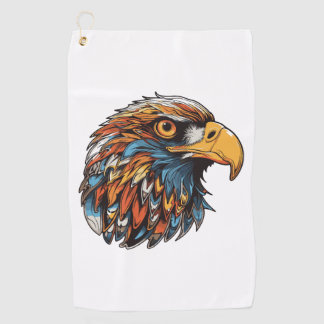 Serviette De Golf Tête d'aigle